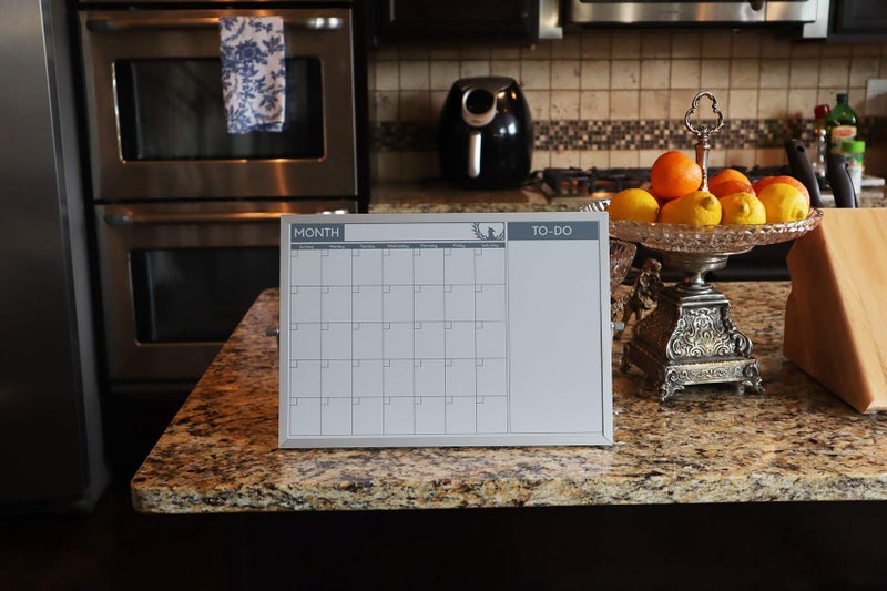 Phoenix Planner Small Double Sided White Board Calendar - Mini Portable Desktop Dry Erase Board with Stand & Small Monthly Calendar Whiteboard Planner with Reversible to Do List - 10" x 14" - Desk, Office, and Home - Image 4